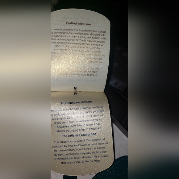 Anuschka Butterfly Keychain NWT - Picture 7 of 11